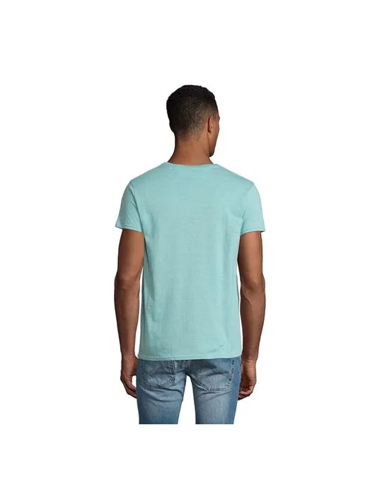 T-shirt Écologique Homme Confortable et Personnalisé - CRUSADER Matières : coton Taille textile : 3XL Couleurs : vert bouteille 