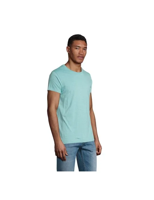 T-shirt Écologique Homme Confortable et Personnalisé - CRUSADER Matières : coton Taille textile : L Couleurs : bordeaux livraiso