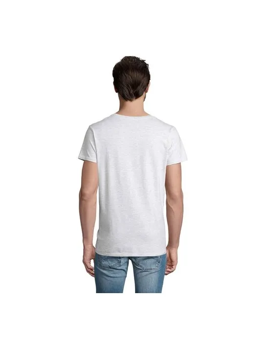 T-shirt Écologique Homme Confortable et Personnalisé - CRUSADER Matières : coton Taille textile : XL Couleurs : anthracite chiné