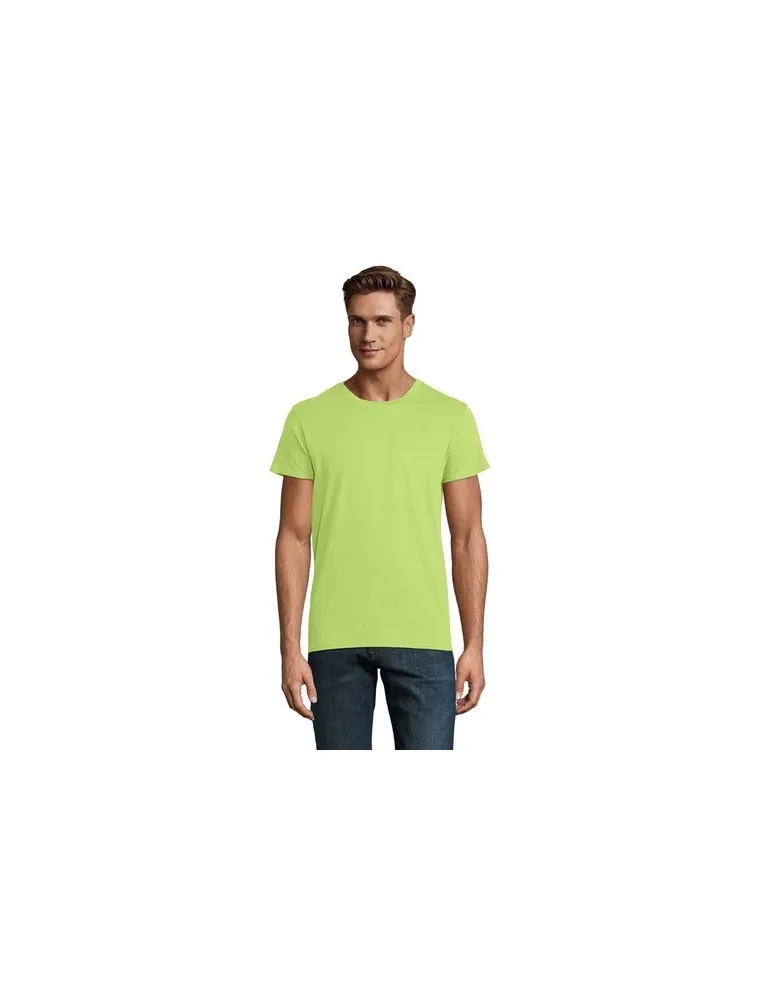 T-shirt Écologique Homme Confortable et Personnalisé - CRUSADER Matières : coton Taille textile : L Couleurs : anthracite chiné 
