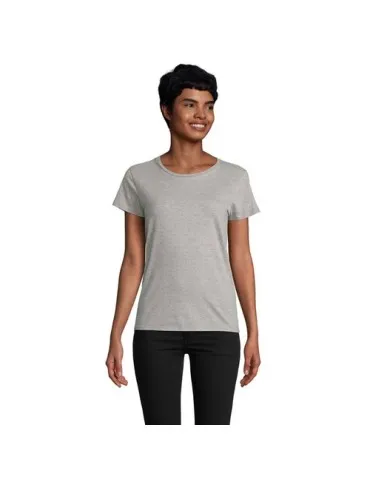 T-shirt Femme Écologique Personnalisé 175g en 100% Coton Bio - PIONEER WOMEN Matières : coton Taille textile : S Couleurs : bleu