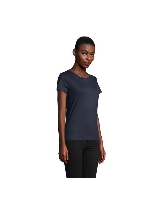 T-shirt Femme Écologique Personnalisé 175g en 100% Coton Bio - PIONEER WOMEN Matières : coton Taille textile : L Couleurs : oran