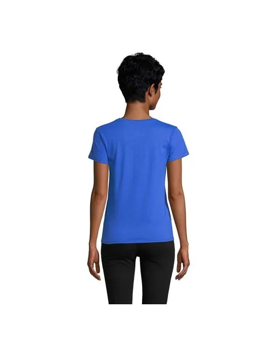T-shirt Femme Écologique Personnalisé 175g en 100% Coton Bio - PIONEER WOMEN Matières : coton Taille textile : S Couleurs : oran