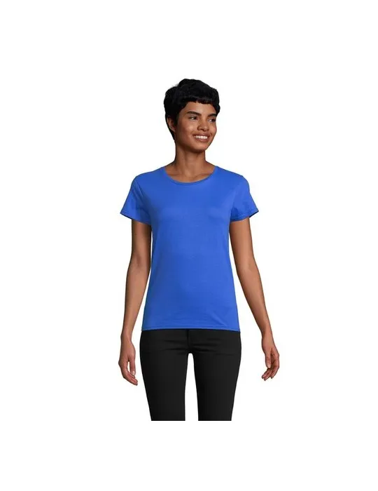 T-shirt Femme Écologique Personnalisé 175g en 100% Coton Bio - PIONEER WOMEN Matières : coton Taille textile : XS Couleurs : ora