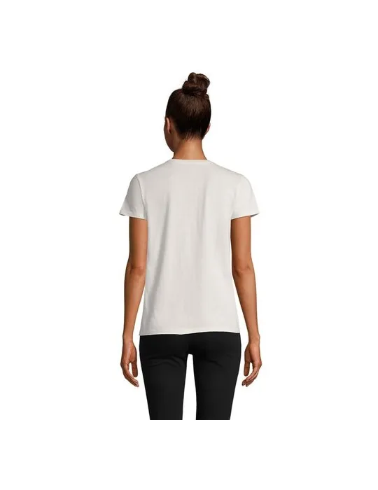 T-shirt Femme Écologique Personnalisé 175g en 100% Coton Bio - PIONEER WOMEN Matières : coton Taille textile : S Couleurs : sabl
