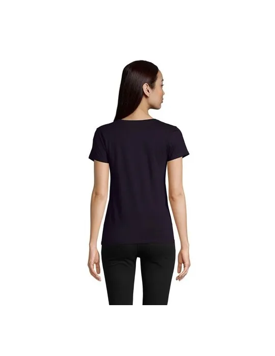 T-shirt Femme Écologique Personnalisé 175g en 100% Coton Bio - PIONEER WOMEN Matières : coton Taille textile : M Couleurs : sabl