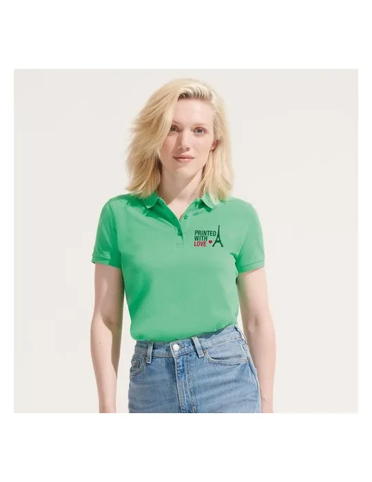 Polo Femme Écologique PLANET WOMEN 170g