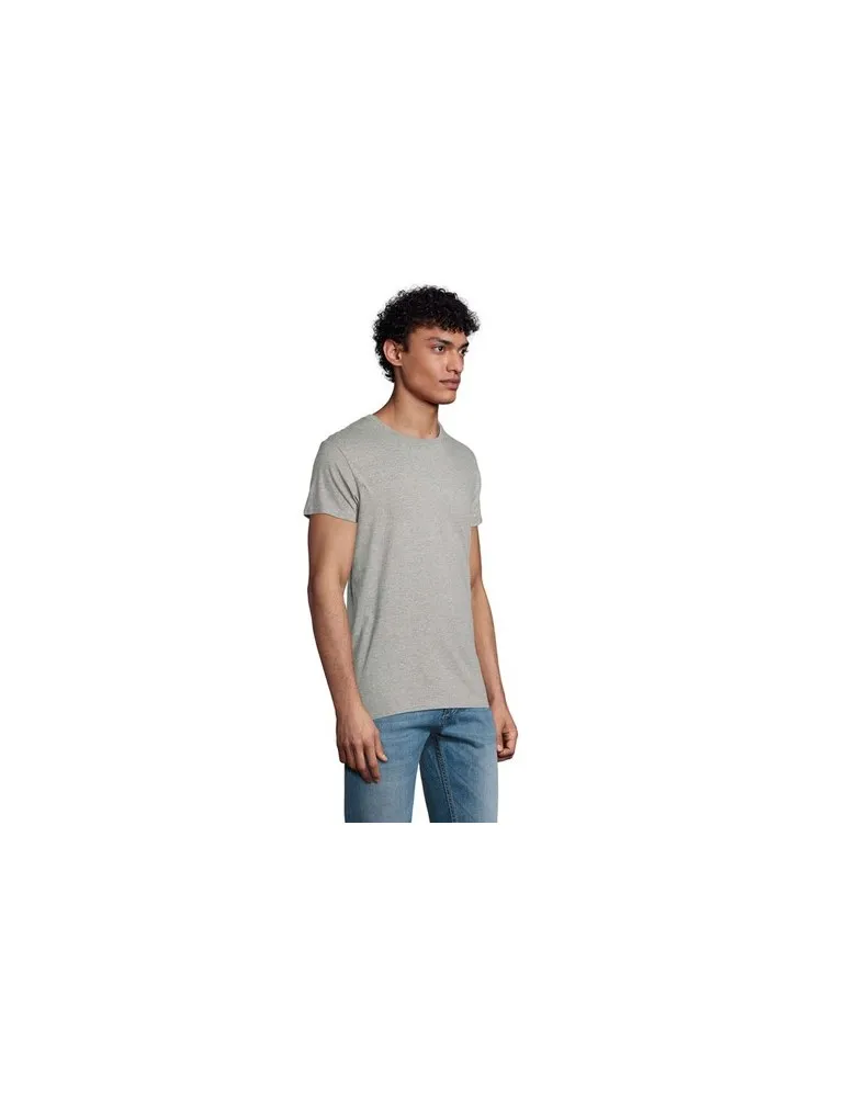 T-shirt Écologique Personnalisé 175g en Coton Bio - PIONEER MEN Matières : coton biologique Taille textile : 4XL Couleurs : gris