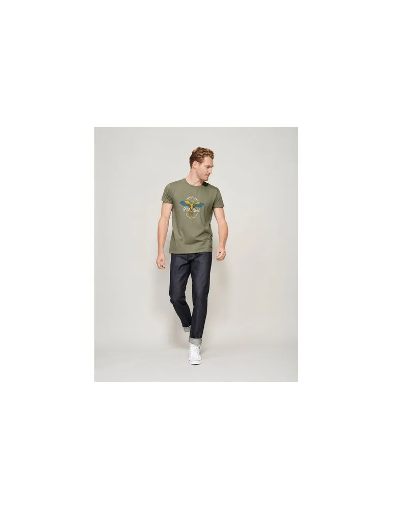 T-shirt Écologique Personnalisé 175g en Coton Bio - PIONEER MEN Matières : coton biologique Taille textile : 4XL Couleurs : noir