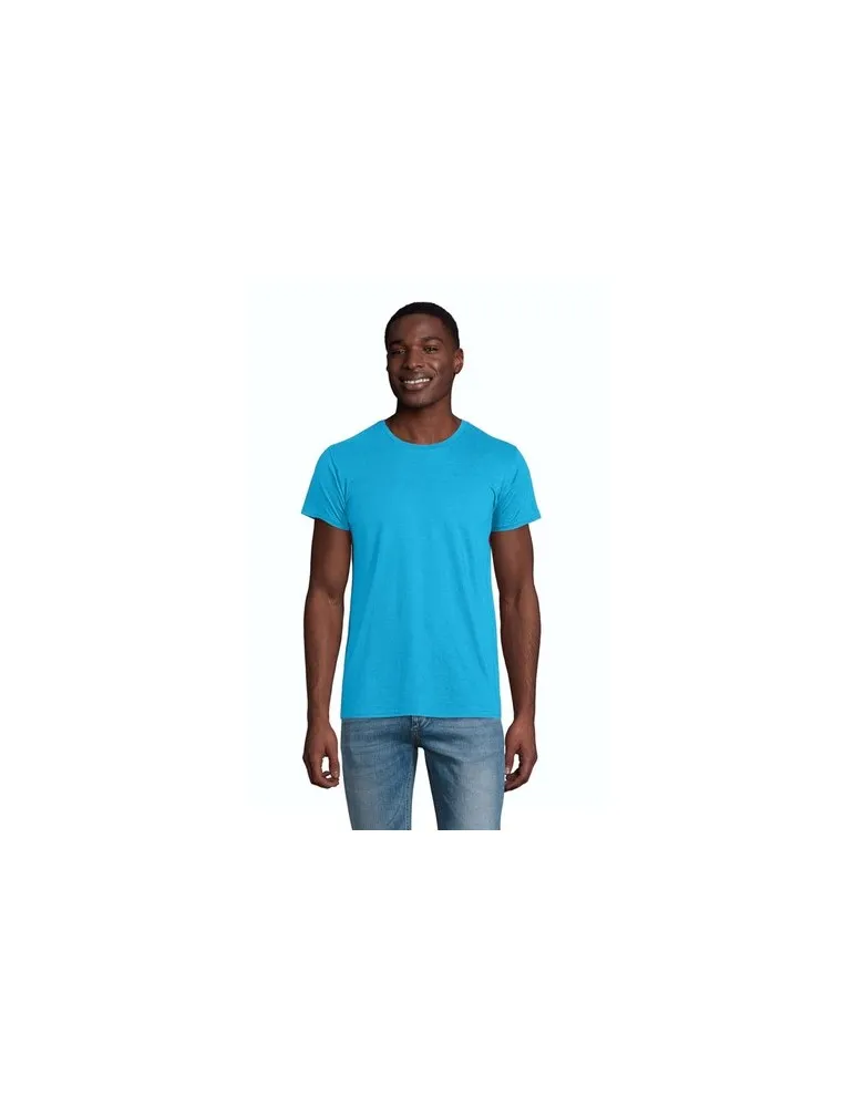 T-shirt Écologique Personnalisé 175g en Coton Bio - PIONEER MEN Matières : coton biologique Taille textile : M Couleurs : bleu d