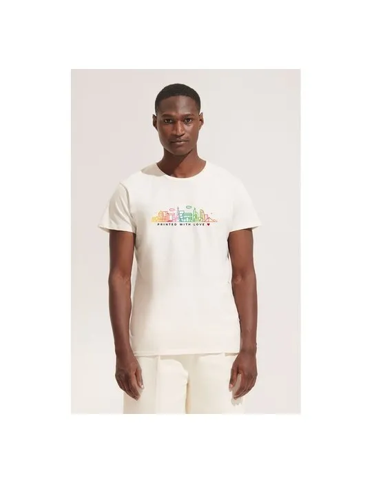 T-shirt Écologique Personnalisé 175g en Coton Bio - PIONEER MEN Matières : coton biologique Taille textile : XL Couleurs : jaune