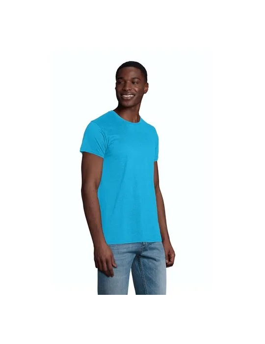 T-shirt Écologique Personnalisé 175g en Coton Bio - PIONEER MEN Matières : coton biologique Taille textile : M Couleurs : bleu r