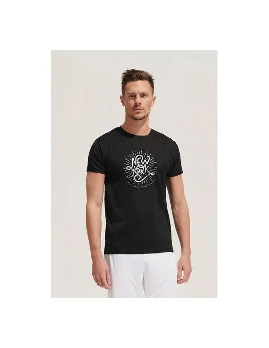 T-shirt Personnalisé 130g SPRINT UNI Matières : coton biologique Taille textile : XXL Couleurs : blanc cadeau affaires élégant