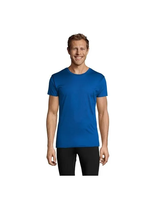 T-shirt Personnalisé 130g SPRINT UNI Matières : coton biologique Taille textile : M Couleurs : french navy cadeau client origina