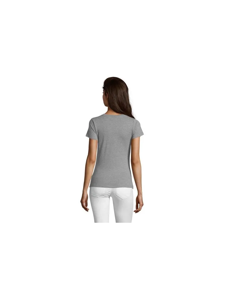 Tee-shirt Femme Personnalisable 100% Coton Régent Fit 150g Matières : coton biologique Taille textile : L Couleurs : écru cadeau