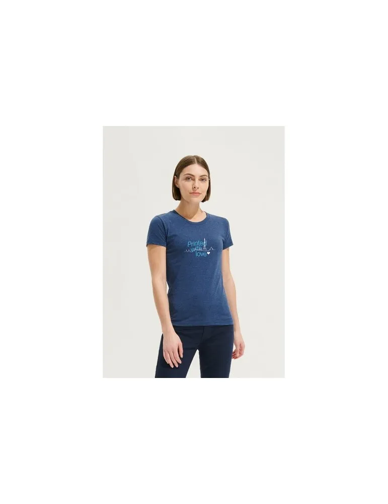Tee-shirt Femme Personnalisable 100% Coton Régent Fit 150g Matières : coton biologique Taille textile : XXL Couleurs : écru good