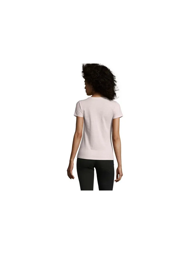 Tee-shirt Femme Personnalisable 100% Coton Régent Fit 150g Matières : coton biologique Taille textile : 4XL Couleurs : french na