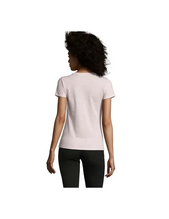 Tee-shirt Femme Personnalisable 100% Coton Régent Fit 150g Matières : coton biologique Taille textile : L Couleurs : french navy