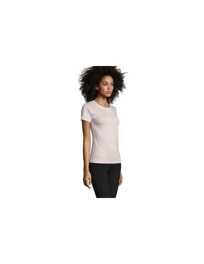 Tee-shirt Femme Personnalisable 100% Coton Régent Fit 150g Matières : coton biologique Taille textile : XL Couleurs : french nav