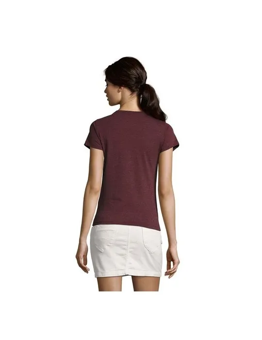Tee-shirt Femme Personnalisable 100% Coton Régent Fit 150g Matières : coton biologique Taille textile : XXL Couleurs : french na