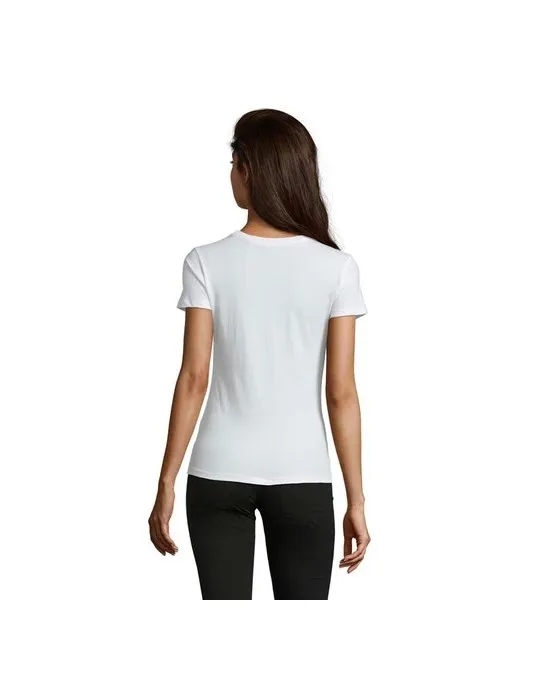 Tee-shirt Femme Personnalisable 100% Coton Régent Fit 150g Matières : coton biologique Taille textile : 4XL Couleurs : bleu roya