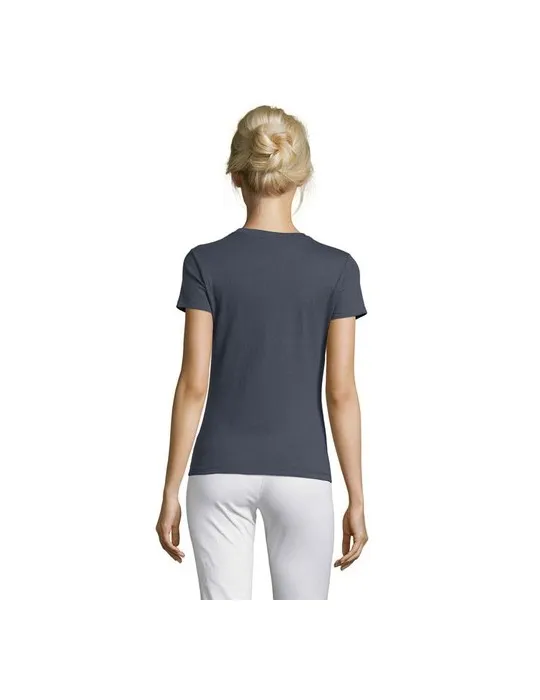 T-shirt Femme Personnalisable 100% Coton 150g REGENT Matières : plastique Couleurs : blanc goodies publicitaire événementiel