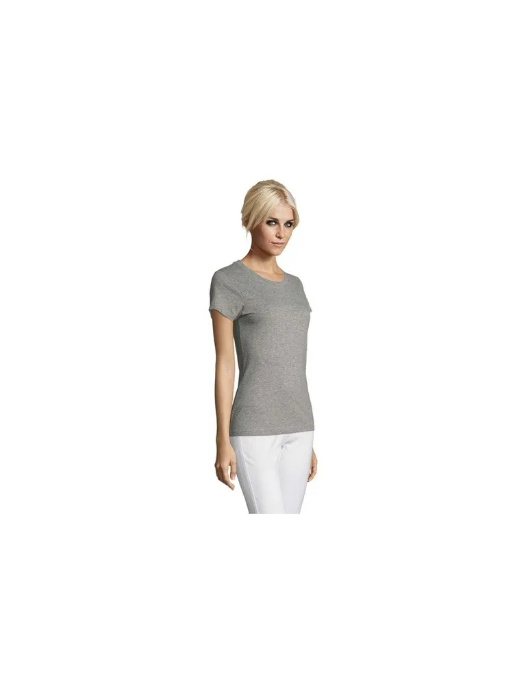 T-shirt Femme Personnalisable 100% Coton 150g REGENT Matières : plastique Couleurs : jaune goodies publicitaire événementiel