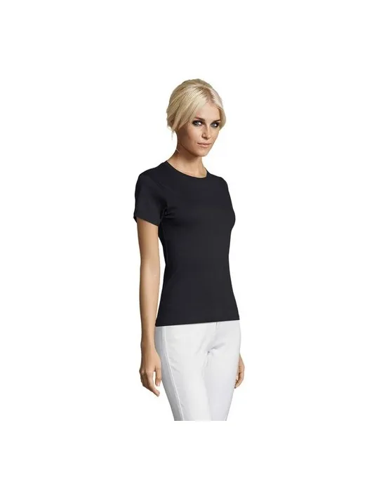 T-shirt Femme Personnalisable 100% Coton 150g REGENT Matières : plastique Couleurs : violet livraison express 24h 48h