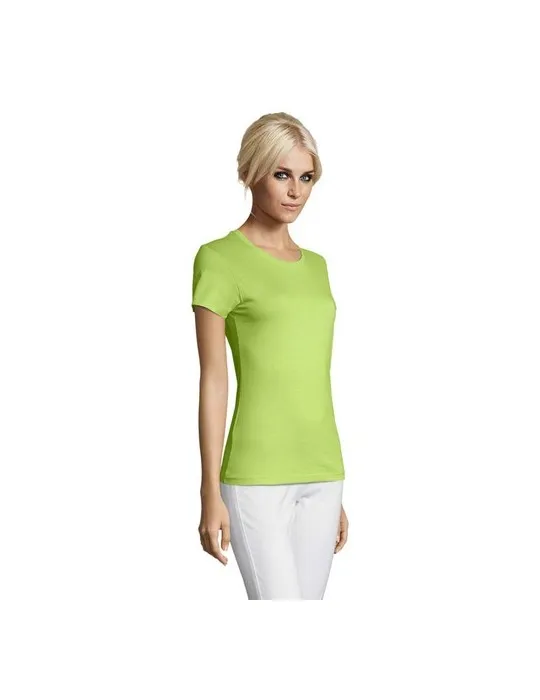 T-shirt Femme Personnalisable 100% Coton 150g REGENT Matières : carton Couleurs : naturel cadeau collaborateur premium