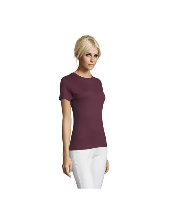 T-shirt Femme Personnalisable 100% Coton 150g REGENT Matières : plastique Couleurs : noir livraison express 24h 48h