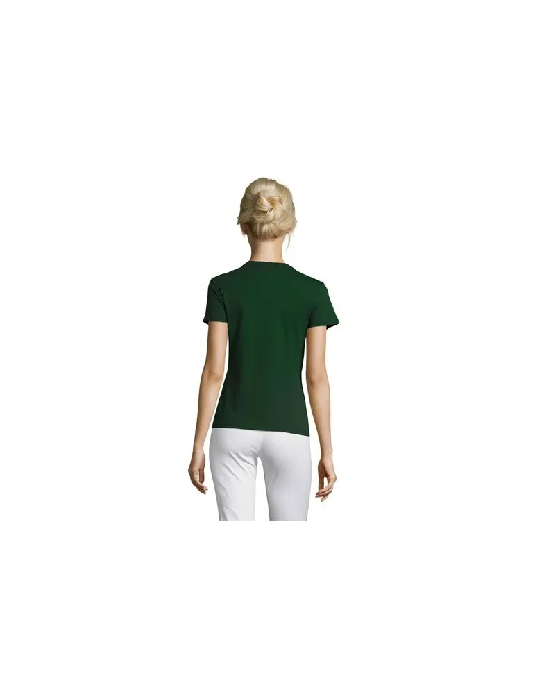 T-shirt Femme Personnalisable 100% Coton 150g REGENT Matières : MDF Couleurs : naturel goodies publicitaire durable