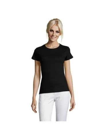 T-shirt Femme Personnalisable 100% Coton 150g REGENT Matières : plastique Couleurs : rouge personnalisable avec votre logo 2