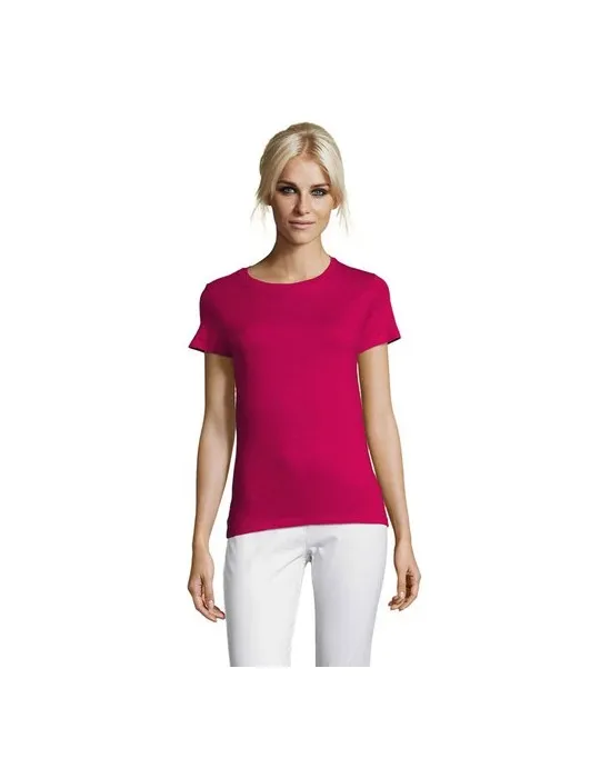 T-shirt Femme Personnalisable 100% Coton 150g REGENT Matières : bois Couleurs : naturel goodies entreprise design