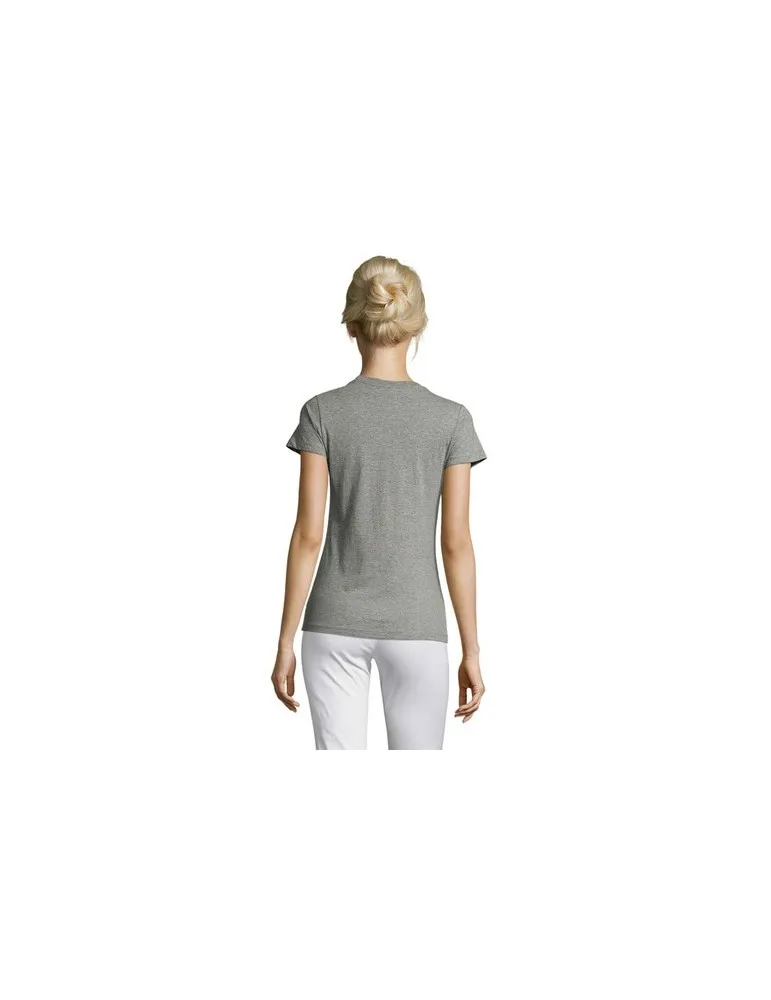 T-shirt Femme Personnalisable 100% Coton 150g REGENT Matières : PVC Couleurs : argenté accessoire événementiel unique
