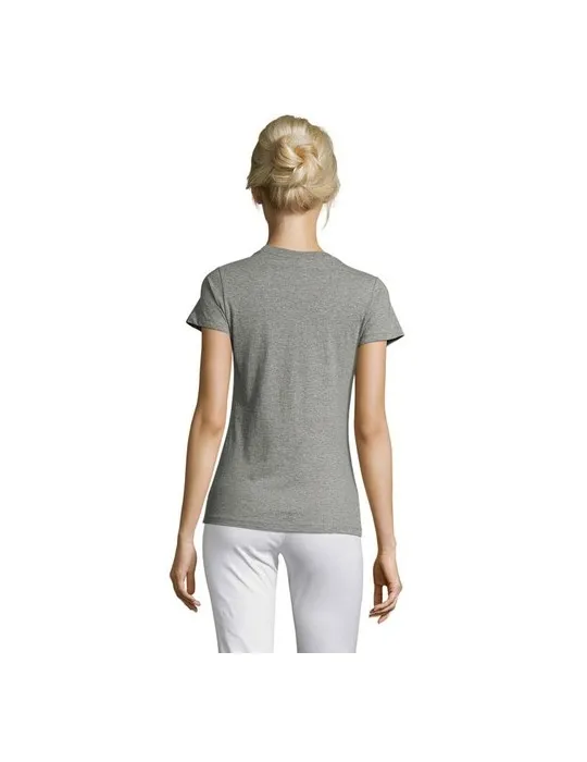 T-shirt Femme Personnalisable 100% Coton 150g REGENT Matières : PVC Couleurs : argenté accessoire événementiel unique