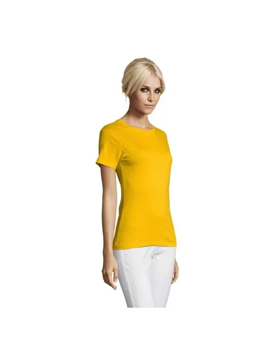 T-shirt Femme Personnalisable 100% Coton 150g REGENT Matières : aluminium recyclé&nbsp; Couleurs : bleu marine livraison express 24h 