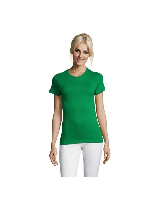 T-shirt Femme Personnalisable 100% Coton 150g REGENT Matières : acier inoxydable Couleurs : rouge goodies personnalisé en stock