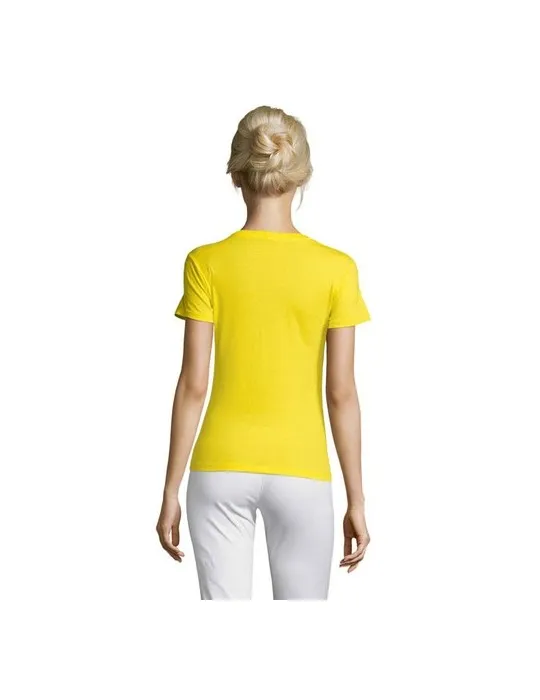 T-shirt Femme Personnalisable 100% Coton 150g REGENT Matières : bambou impression haute définition