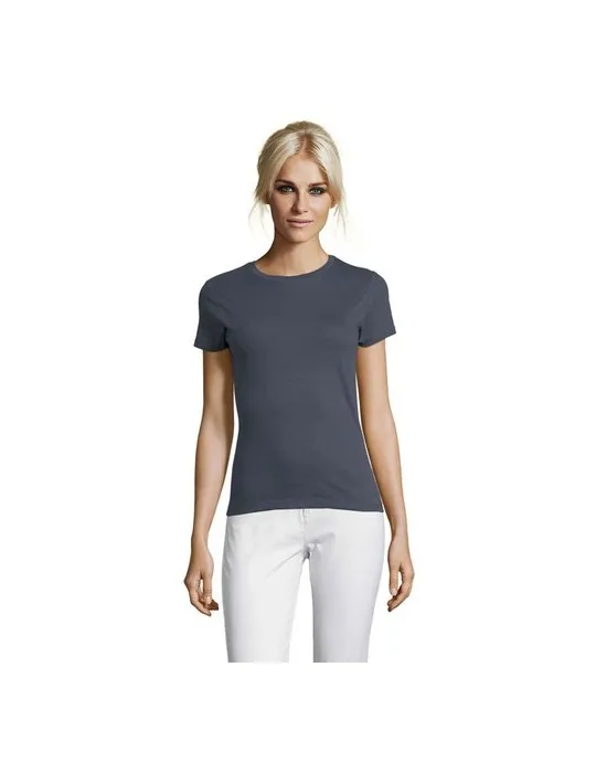 T-shirt Femme Personnalisable 100% Coton 150g REGENT Matières : plastique Couleurs : vert livraison express 24h 48h