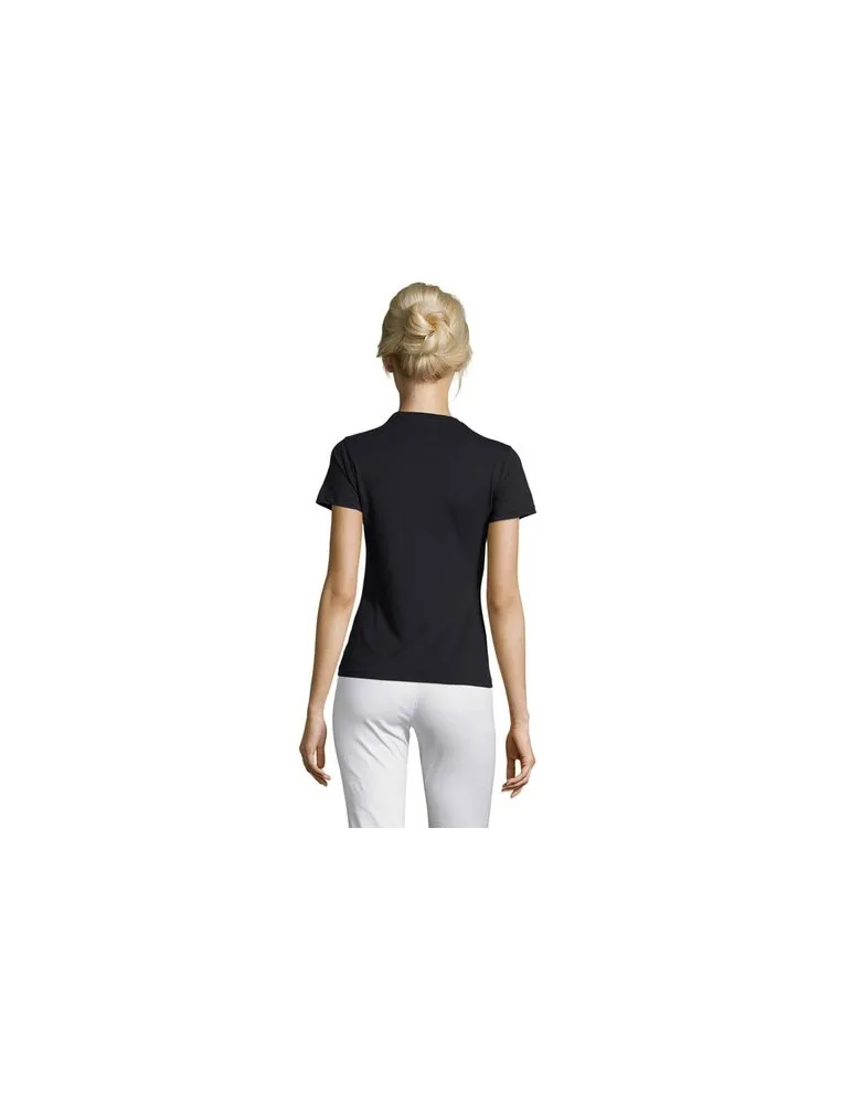 T-shirt Femme Personnalisable 100% Coton 150g REGENT Matières : plastique Couleurs : bleu objet publicitaire robuste