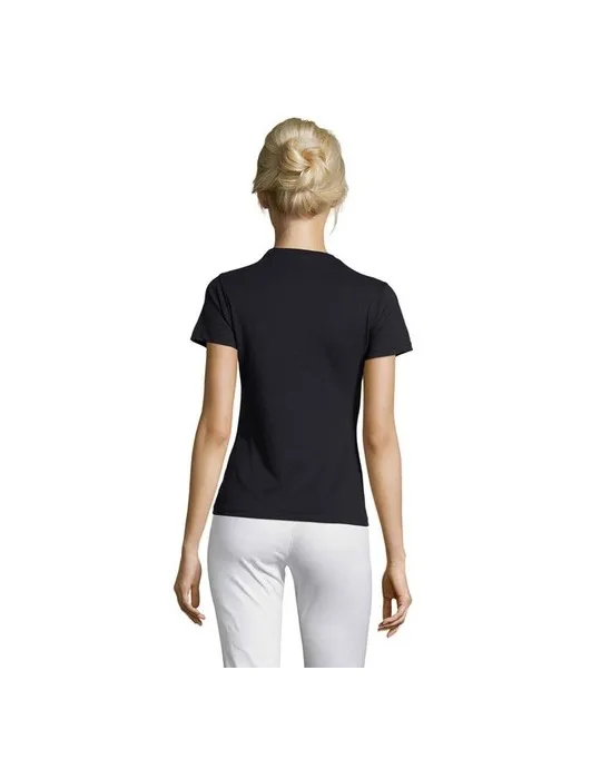 T-shirt Femme Personnalisable 100% Coton 150g REGENT Matières : aluminium Couleurs : argenté cadeau affaires élégant