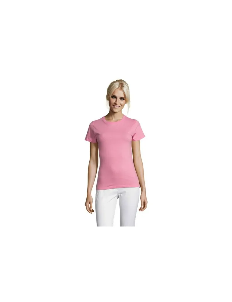 T-shirt Femme Personnalisable 100% Coton 150g REGENT Matières : plastique Couleurs : gris personnalisable avec votre logo
