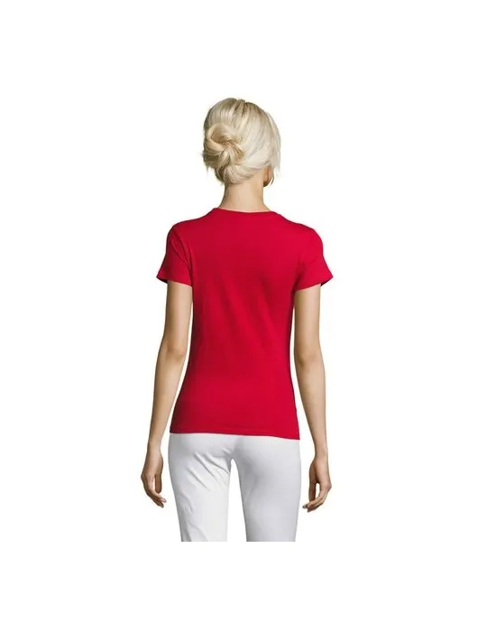 T-shirt Femme Personnalisable 100% Coton 150g REGENT Matières : plastique Couleurs : vert objet promotionnel éco-responsable