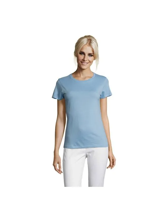 T-shirt Femme Personnalisable 100% Coton 150g REGENT cadeau client original