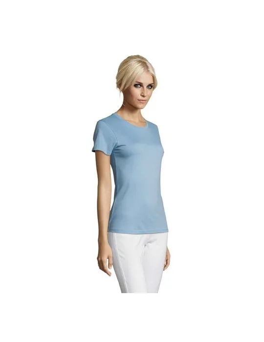 T-shirt Femme Personnalisable 100% Coton 150g REGENT impression logo haute qualité