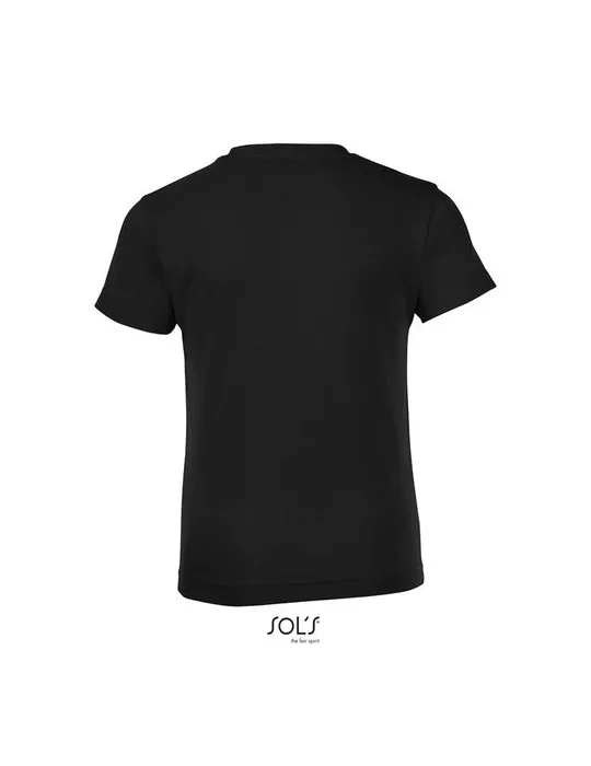 T-shirt personnalisé 100% coton enfant Régent Fit Matières : PU Couleurs : noir cadeau client original