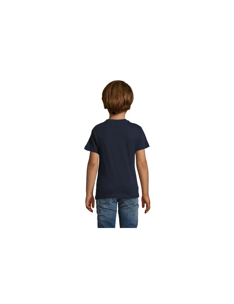 T-shirt personnalisé 100% coton enfant Régent Fit Matières : polyester Couleurs : rouge personnalisation rapide en France