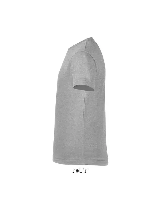 T-shirt personnalisé 100% coton enfant Régent Fit Couleurs : orange fluo goodies publicitaire événementiel