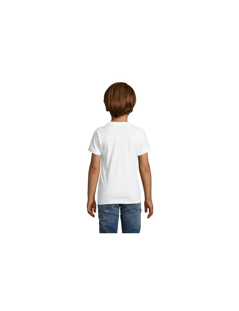 T-shirt personnalisé 100% coton enfant Régent Fit Matières : tritan Couleurs : noir objet publicitaire robuste