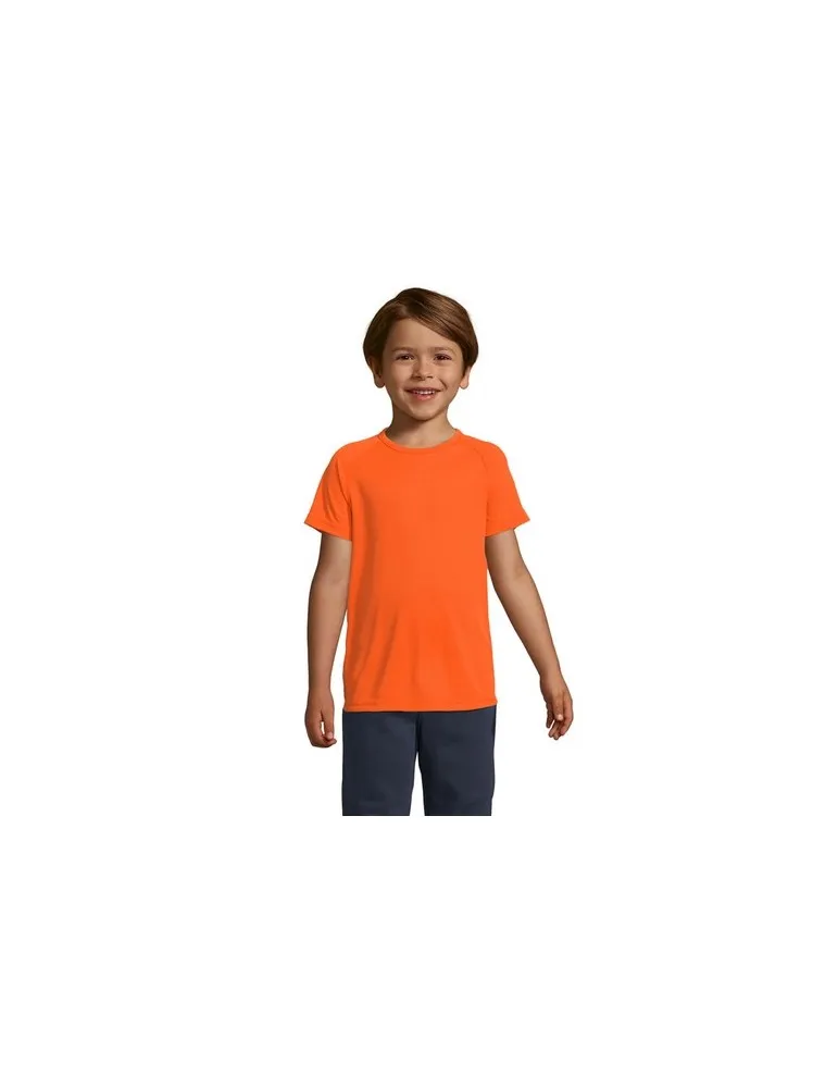 T-shirt Enfant Sportif Personnalisé 140g - SOL'S personnalisable avec votre logo